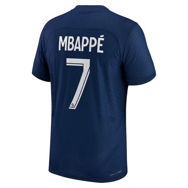 Camiseta Paris Saint Germain Mbappé 2022/23 Azul